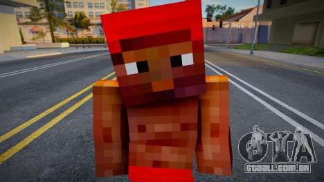Minecraft Ped Bmydj para GTA San Andreas
