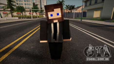 Minecraft Ped Wmybu para GTA San Andreas