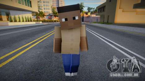 Minecraft Ped Big Bear v1 para GTA San Andreas
