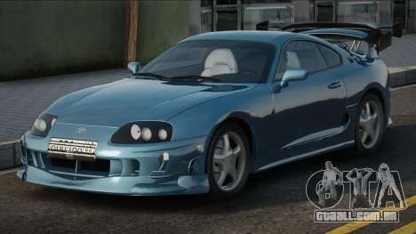 Toyota Supra Blu para GTA San Andreas