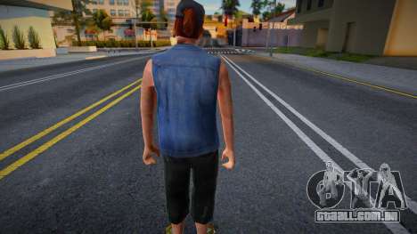 New Man Skin Cap para GTA San Andreas