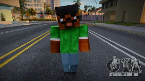 Minecraft Ped Big Smoke para GTA San Andreas