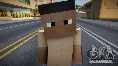 Minecraft Ped Big Bear v1 para GTA San Andreas