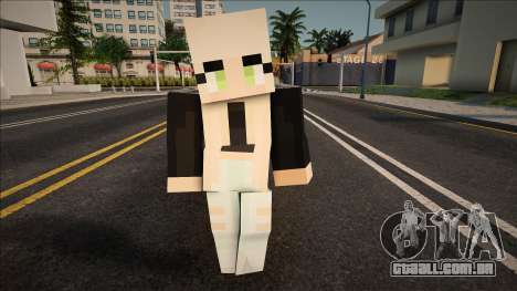 Minecraft Ped Wfyst para GTA San Andreas