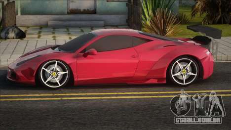 Ferrari 458 Italia Red para GTA San Andreas