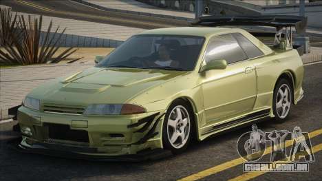 Nissan Skyline R32 Yellow para GTA San Andreas