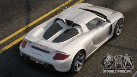 Porsche Carrera GT White para GTA San Andreas