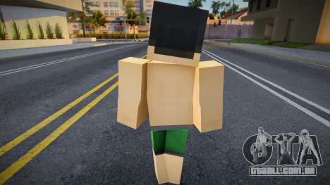 Minecraft Ped Hmybe para GTA San Andreas