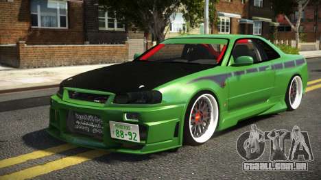 Nissan Skyline R34 HZ-R para GTA 4