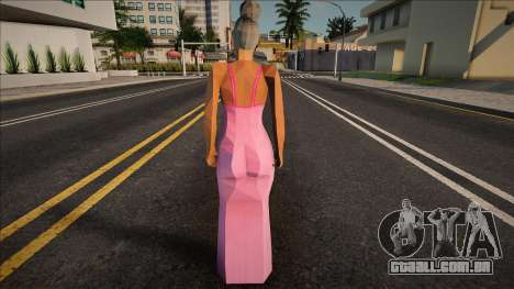 Menina Svetlana em um vestido para GTA San Andreas
