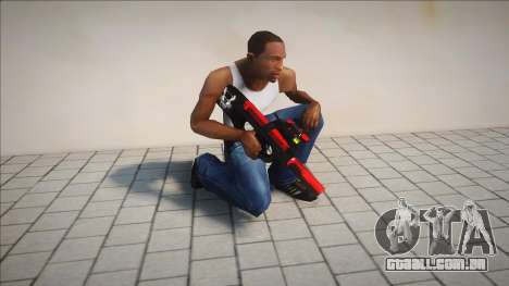 Red Gun Mp5lng para GTA San Andreas