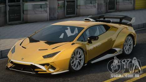 Lamborghini Huracan STO Yel para GTA San Andreas