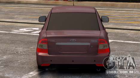 Lada Priora Stock [Red] para GTA 4