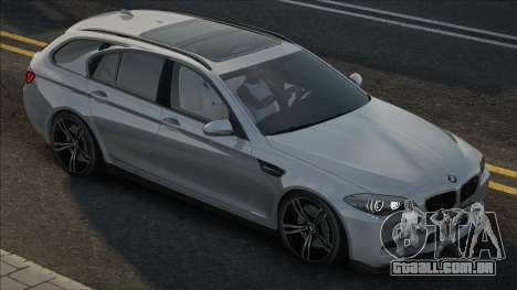 BMW M5 F11 Silver para GTA San Andreas