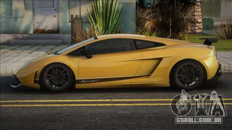 Lamborghini Gallardo Superleggera Yellow para GTA San Andreas