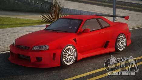 Nissan Skyline R34 Eddie without winyl para GTA San Andreas