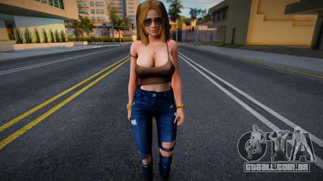 DOAXVV Tina Armstrong - Slip Skinny Destroyed Je para GTA San Andreas