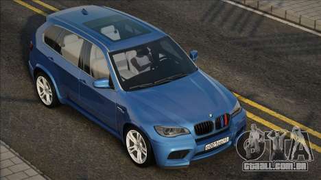 BMW X5m E70 Blue para GTA San Andreas