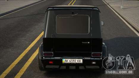 Mercedes-Benz G65 AMG Tuning Black para GTA San Andreas