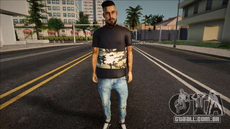 Jovem depois da barbearia para GTA San Andreas