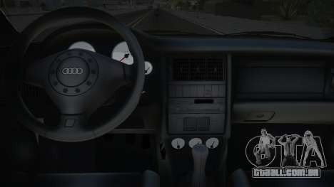 Audi 80 Black Stock para GTA San Andreas