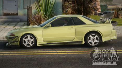 Nissan Skyline R32 Yellow para GTA San Andreas