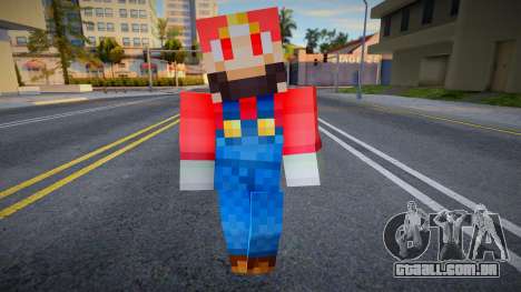 Devil Mario (Power Star) Minecraft para GTA San Andreas