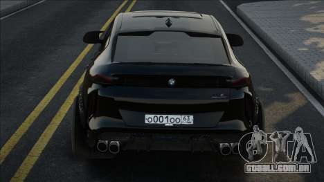 BMW X6m Competition Blek para GTA San Andreas