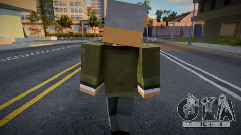 Minecraft Ped Bmybu para GTA San Andreas