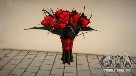 Buquê de rosas vermelhas para GTA San Andreas