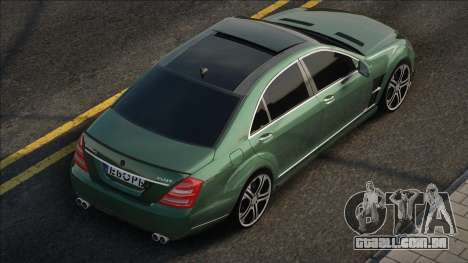 Mercedes-Benz W221 Green para GTA San Andreas