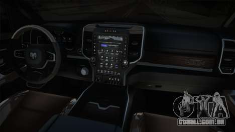 Dodge Ram 1500 Longhorn 2023 Blue para GTA San Andreas