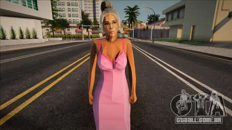 Menina Svetlana em um vestido para GTA San Andreas