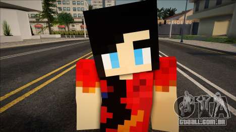 Minecraft Ped Vwfywa2 para GTA San Andreas