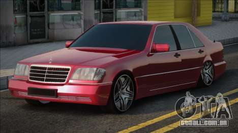 Mercedes-Benz 500 SE Red para GTA San Andreas