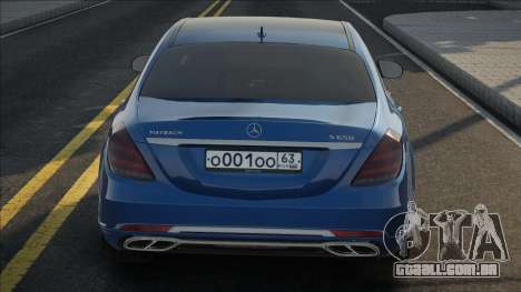 Mercedes-Benz Maybach S650 Blue para GTA San Andreas