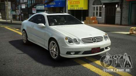 Mercedes-Benz CLK55 AMG 03th para GTA 4