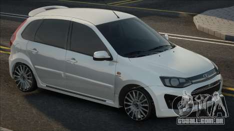 Lada Kalina Sport White para GTA San Andreas