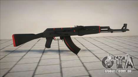 Red-Black M4 para GTA San Andreas