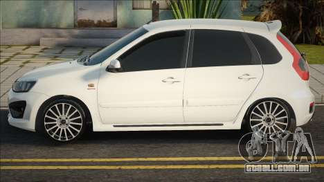 Lada Kalina Sport White para GTA San Andreas