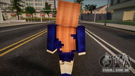 Minecraft Ped Wfystew para GTA San Andreas