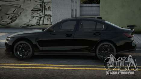 BMW M3 G80 Blek para GTA San Andreas