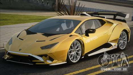 Lamborghini Huracan STO Yellow para GTA San Andreas