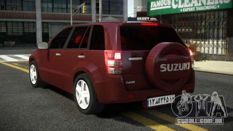 Suzuki Grand Vitara VF para GTA 4