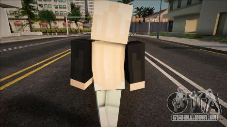 Minecraft Ped Wfyst para GTA San Andreas