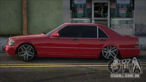 Mercedes-Benz 500 SE Red para GTA San Andreas