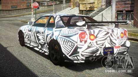 Nissan Skyline R34 F-Sport S1 para GTA 4