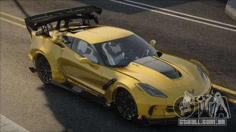 Chevrolet Corvette Yel para GTA San Andreas