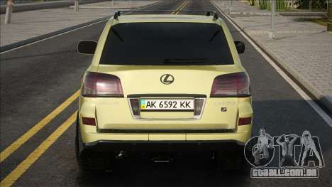 Lexus LX570 [New] para GTA San Andreas