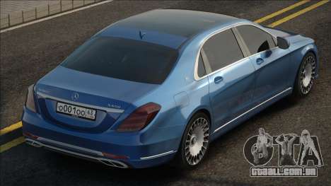 Mercedes-Benz Maybach S650 Blue para GTA San Andreas